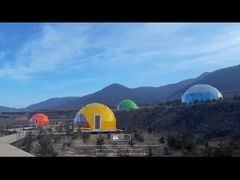 Glamping Luxe extérieur en PVC Dome Hôtel Maison Dôme Tente demi-dôme Tente pour l' activité