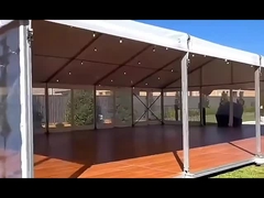 Tente de salle de sport en alliage d'aluminium avec double revêtement en tissu PVC