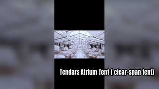 Projet de tente Tendars Atrium​ au Royaume-Uni