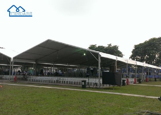 acheter 6061/T6 Aluminium 6x12m Tente de marquage lourde Résistant au feu Canopy Clear Span pour les événements commerciaux fabrication en ligne