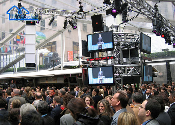 acheter Vente à chaud personnalisée extérieure transparente de luxe Herringbone Marquee Tente Salon de commerce Tentes Événement Marquee Tente fabrication en ligne