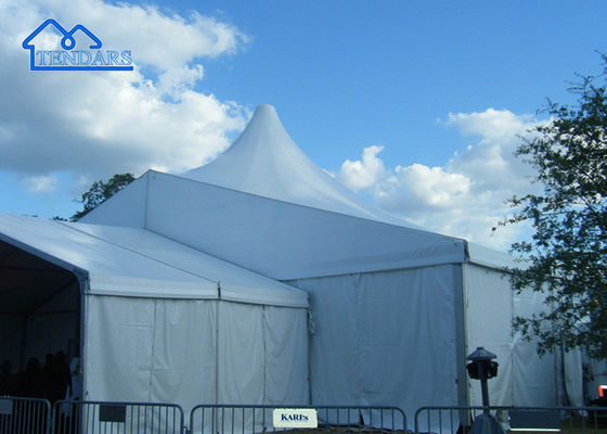 acheter En extérieur cadre d'aluminium personnalisé salon de commerce tente au toit maison préfabriquée tente d'événement tente d'événement fabrication en ligne