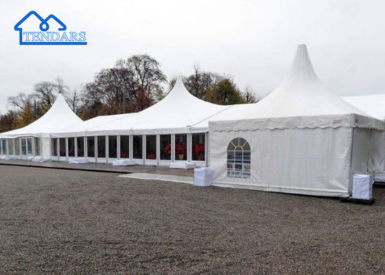 acheter Tente de mariage sur mesure à 100% résistant à la pluie mobile haut sommet pavillon tente de pagode online manufacture