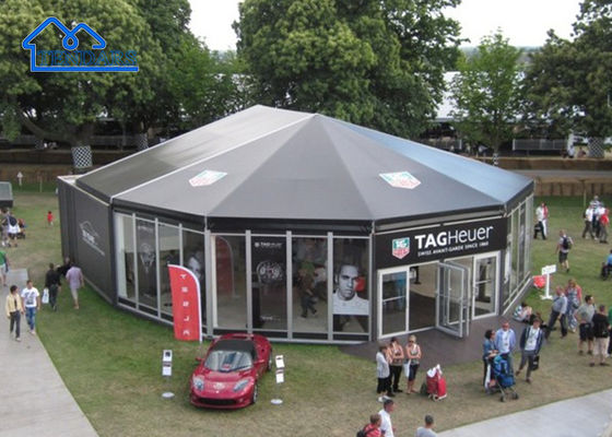 acheter Salle ronde en verre extérieur à Muti Structure hexagonale octogonale Marquee Tente Événements Événements Marquee Tente fabrication en ligne