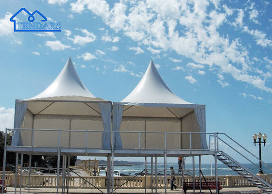 acheter Logo étirage de l'aluminium pavillon pagode tente pour la fête de mariage en plein air online manufacture