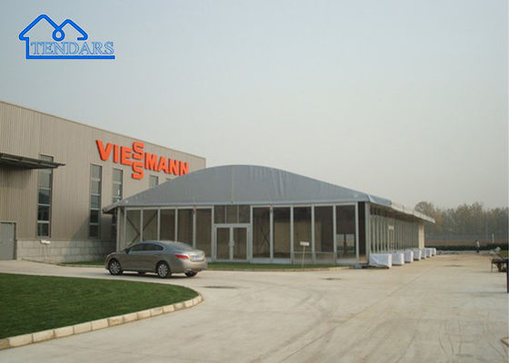 acheter 10x50m 20x50 immense structure d'arc modulaire imperméable à l'eau tente d'arc pour les événements en plein air online manufacture