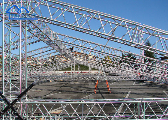 acheter Truss d'éclairage de scène de concert mobile Truss d'aluminium d'argent pour les événements online manufacture