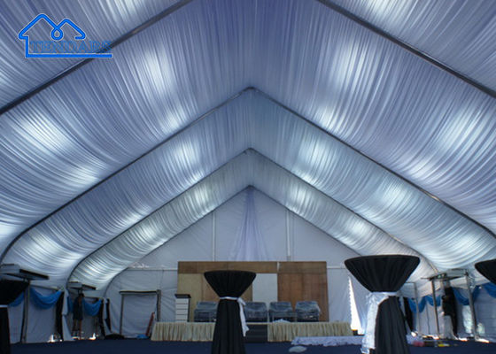 acheter Tente de fête courbée à toit clair en aluminium pour mariage ou fête, publicité, événements différents, etc. online manufacture