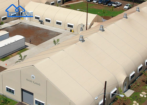 acheter Cadre en acier galvanisé 6x6m Tente courbe couverture ignifuge Forme raffinée pour les fonctions extérieures fabrication en ligne