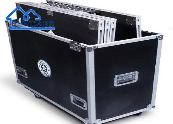 acheter Scène portable en aluminium sur mesure, scène de concert avec rideau emballé par étui de vol fabrication en ligne