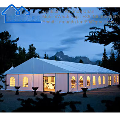 acheter Meilleur prix Permanent Csutom Structure en aluminium Exposition de l'église Une tente en forme online manufacture