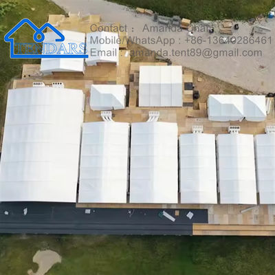 acheter Cadre en aluminium Résistant au feu blanc Tente d'entrepôt de stockage industriel online manufacture