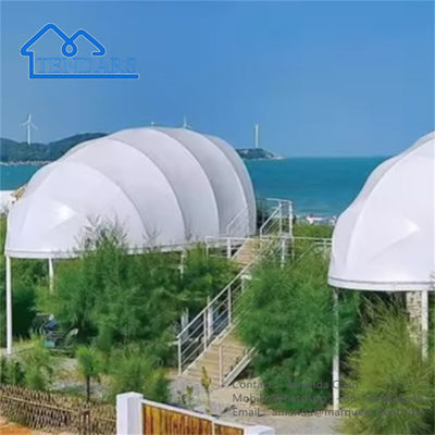 acheter Tente de plage de luxe imperméable à l'eau Tente de glamping PVDF Tente permanente Tente d'hôtel Tente extérieure online manufacture
