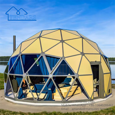 acheter Résistant à l'eau Tentes géodésiques d'hôtel à dôme Tentes de dôme de luxe Glamping Tente extérieure online manufacture