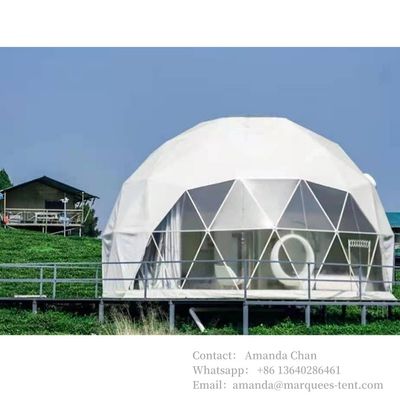 acheter Nouveau design personnalisé Glamping Dôme Tente Dôme Tentes extérieures Dôme de verre Tend salle de bain extérieure online manufacture