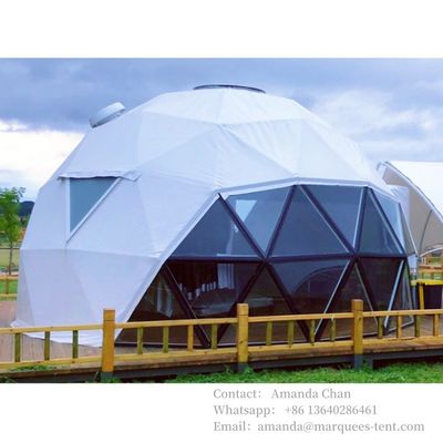 acheter Hôtel Glamping étanche à l'eau et au feu Tente de dôme Geodésique Camping House Resort pour les événements en plein air online manufacture