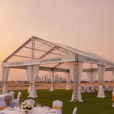 acheter Couverture de toit en PVC résistant aux UV pour les réceptions de mariage en plein air au Koweït fabrication en ligne
