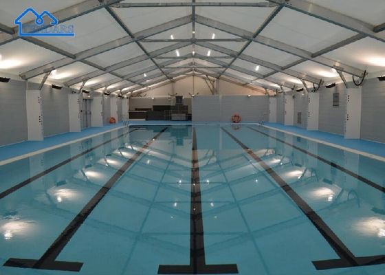 Tente de salle de sport permanente personnalisée avec traitement de l' oxydation de surface Tentes météorologiques pour les sports
