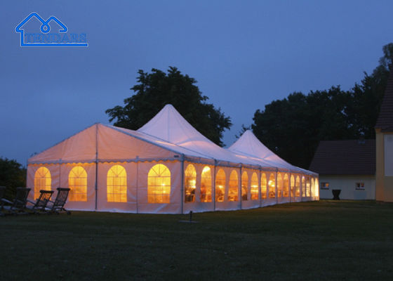 Tentes de mariage traditionnelles en aluminium résistantes aux UV