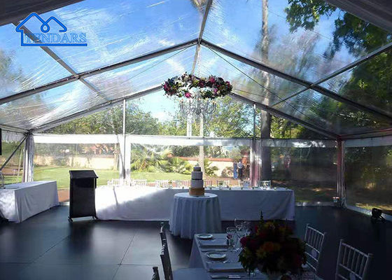 Tentes de mariage extérieures de style européen Décoration de grande portée pour 500 personnes Tentes de fête West Midlands
