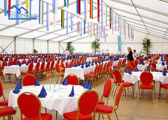Décoratif en alliage d'aluminium extérieur à la mode Fête de mariage lourd service Tente d'événement à vendre