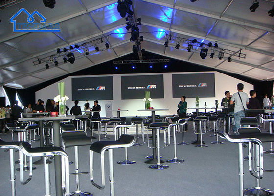 Tente de fête en aluminium blanc sur mesure Salle de banquet d'occasion/Tente de fête de mariage à vendre