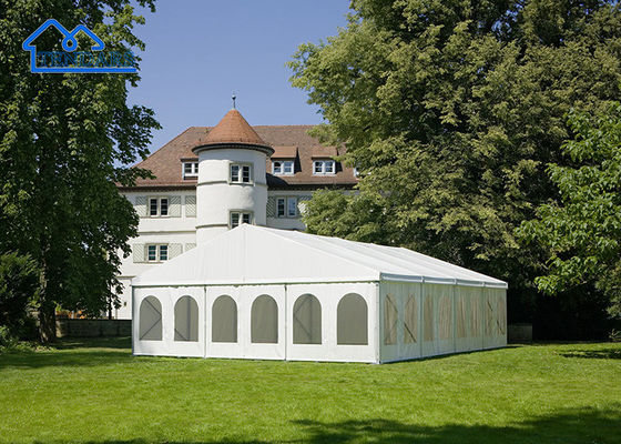 OEM Luxe Event Marquee Tente étanche au vent avec couverture de toit en tissu PVC Tentes VIP