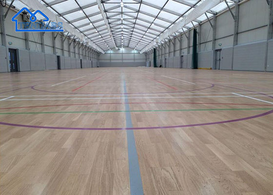 Tente de sport temporaire en extérieur structure pour tentes de canopée supérieure 20 mètres de longueur tente de fête facile