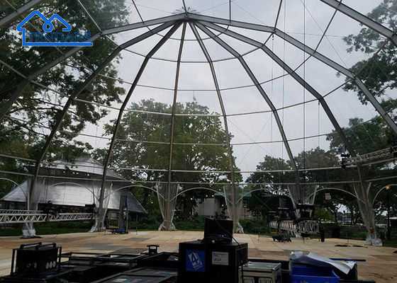 Résistant à l'eau, résistant aux UV, ignifuge Custom PVC Igloo Dome Sport Hall Tent
