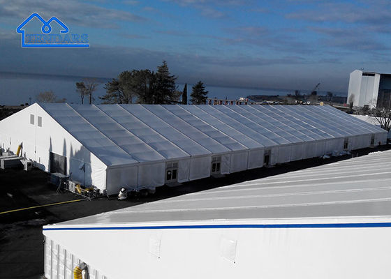 Tente d'entreposage lourde Tente d'entrepôt temporaire Tente mobile Aluminium