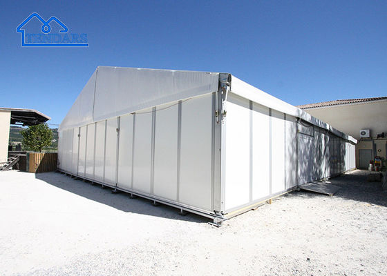 Tente d'entreposage à structure en alliage d'aluminium pour tente commerciale industrielle de grande capacité