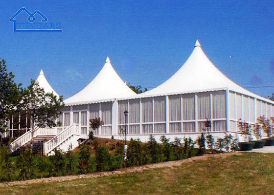 Tentes extérieures faites sur commande d'événement de pagode à pic élevé de vente chaude pour des événements d'exposition