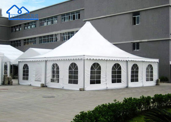 Tentes d'exposition en aluminium blanches ou de couleur personnalisée Tentes d'exposition en PVC blanc