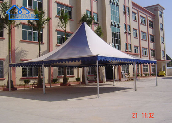 Tente de mariage en alliage d'aluminium plancher cadre haut sommet tente de pagode pour la fête en plein air