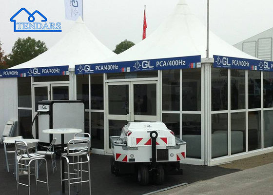 Tente de pagode en aluminium résistant aux larmes pour événement Tente de fête de mariage