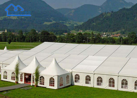 Tente de pagode en aluminium à toit étanche pour les petits mariages