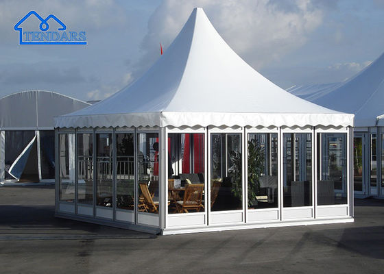 Style populaire Taille personnalisée Événement de quatre saisons Fête Tente de pagode en aluminium pour mariage
