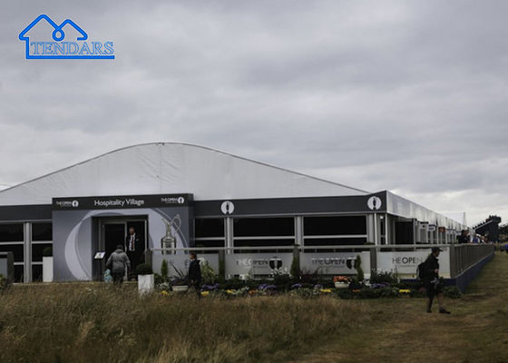 15x50m Grand Hôtel d'Hôtel de Luxe Resort Roof Arch Arcum Tentes pour les fêtes, les événements, les expositions, les mariages, etc