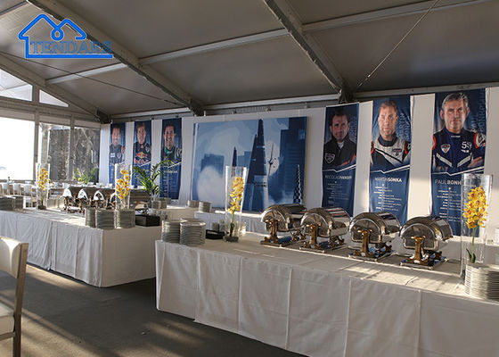 Tente en aluminium pour 500 personnes pour les banquets de mariage et les expositions commerciales