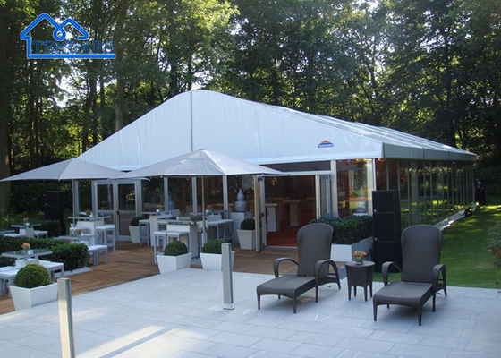 Tentes d'arcs haut de gamme personnalisées modernes pour les fêtes en plein air Résistance au vent