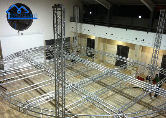 6082 T6 Armature de scène en aluminium pour événements Technologie Foire commerciale Construction Salle d'exposition