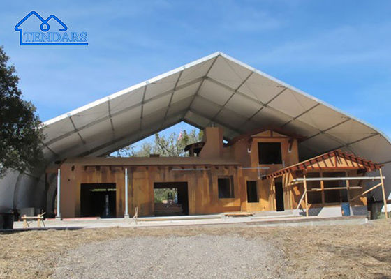 Tente courbe extérieure en aluminium personnalisée pour l'aéroport, le stockage d'avions, le hangar d'avions, etc.