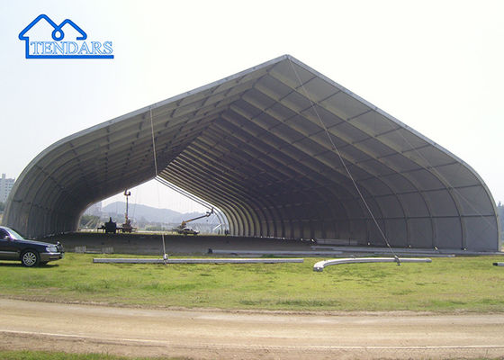 Tente d'accrochage en aluminium pour avions de grande taille Portable pour hélicoptère Marquee marocaine