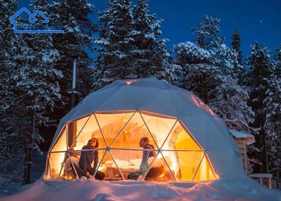 Tente à dôme géodésique pour voyages en plein air