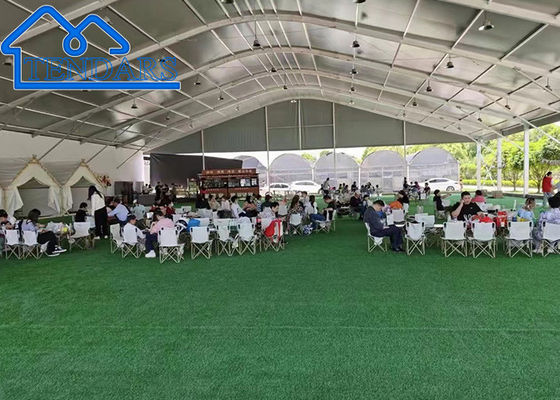 NFPA701 Marquette lourde Tente de prévention des incendies Tentes pour événements en plein air Matériel sportif Canopy