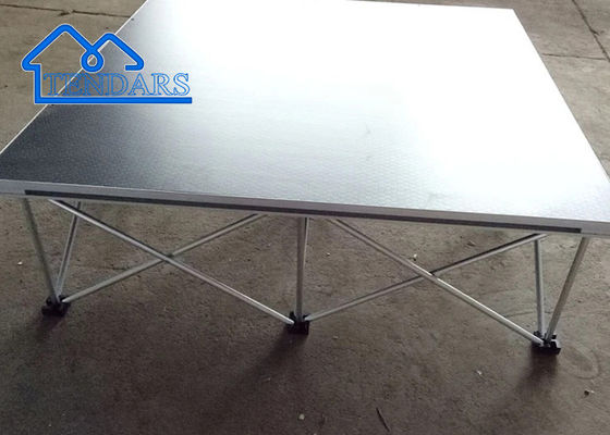 Facilité d'installation de la scène de concert, personnalisé 4x6ft facile à régler en aluminium Portable Riser Plateforme de scène Truss