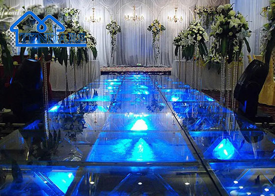 Truss de scène en aluminium sur mesure, 3D Led Infinity Mirror Truss de lumière de scène de danse
