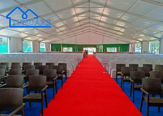 1000 places décorées en plein air mariage Marquee Tente Fête Événement de mariage