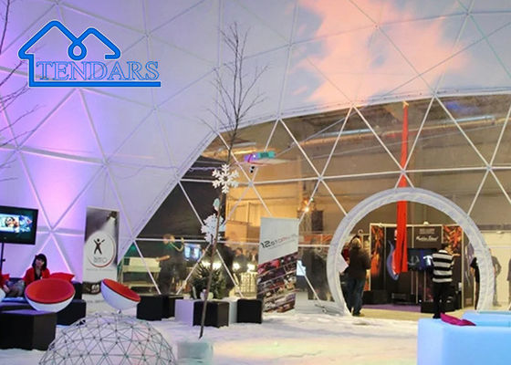 Hôtel de luxe commercial Dome House Tente pour les vacances Fête de mariage