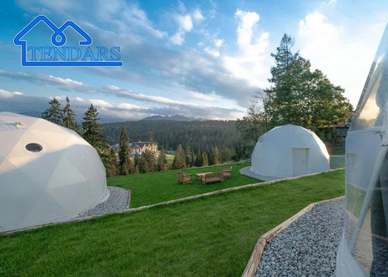 Protection commerciale Tente à dôme igloo en PVC UV combiné pour les activités en plein air